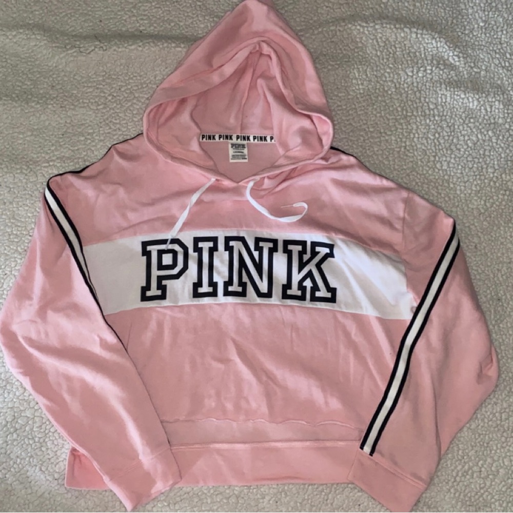 VS PINK Cropped Hoodie